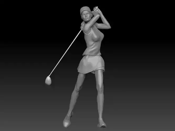 GOLF GIRL WOMAN 2
