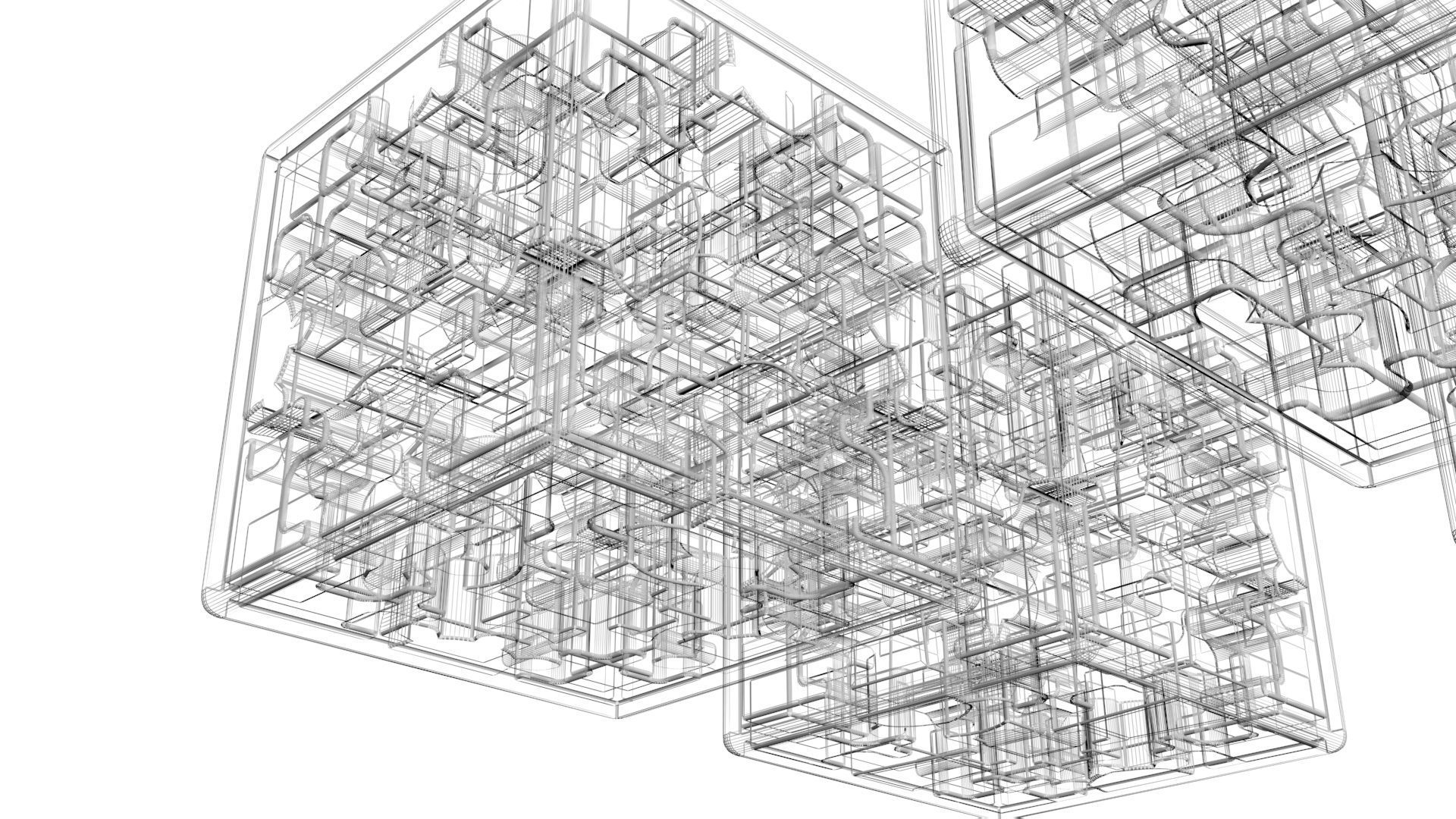 Gear Cubes 3D model_21