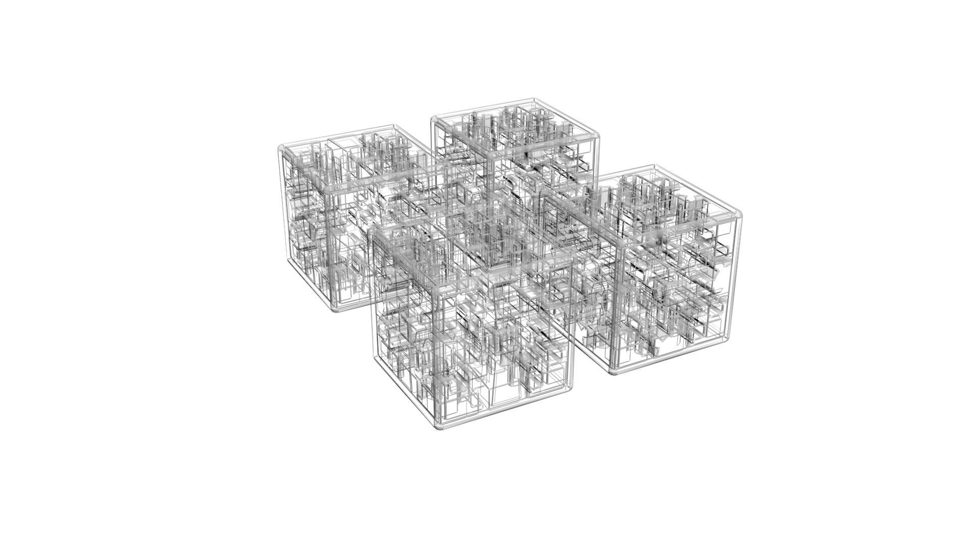 Gear Cubes 3D model_17