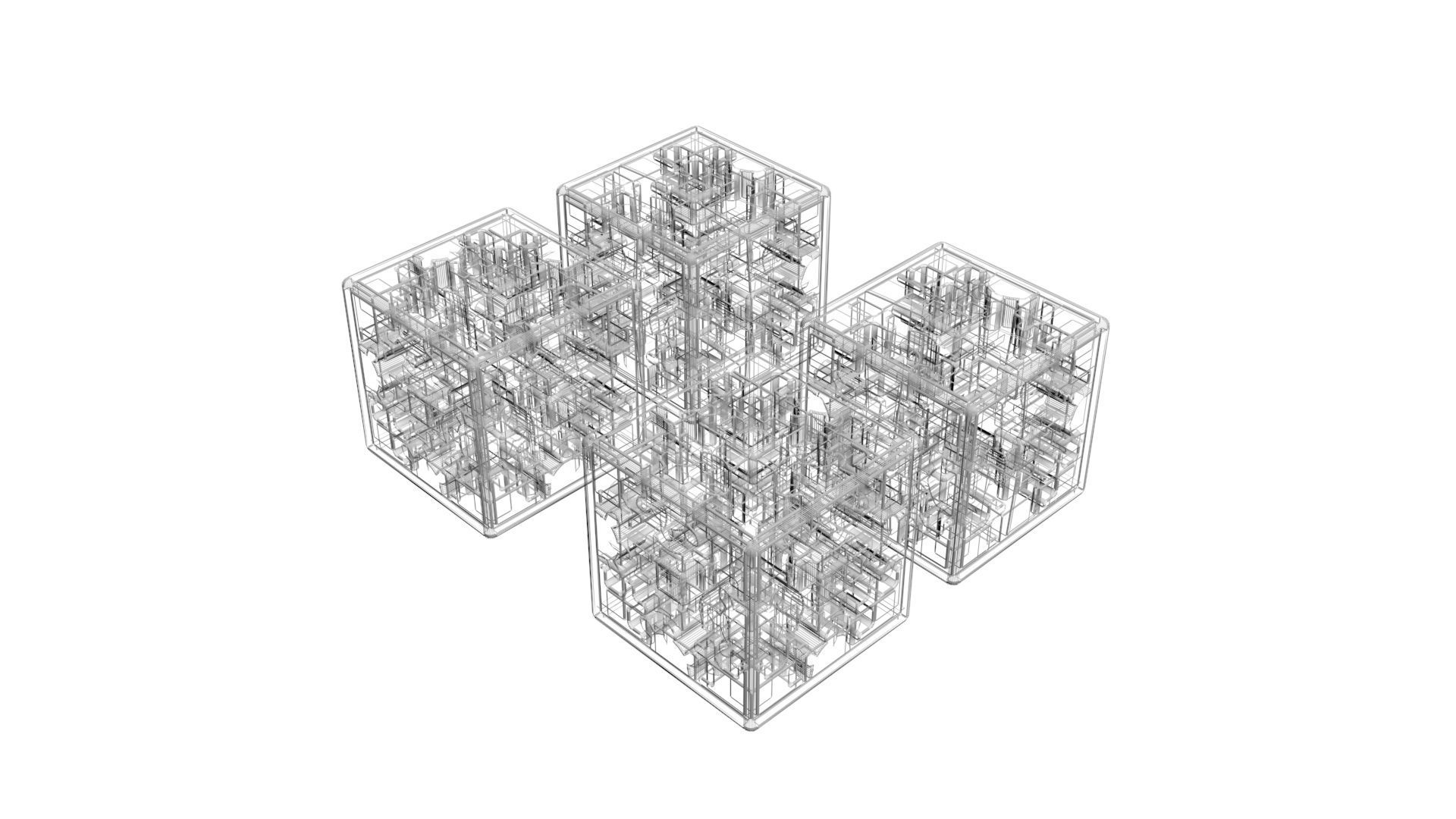 Gear Cubes 3D model_15
