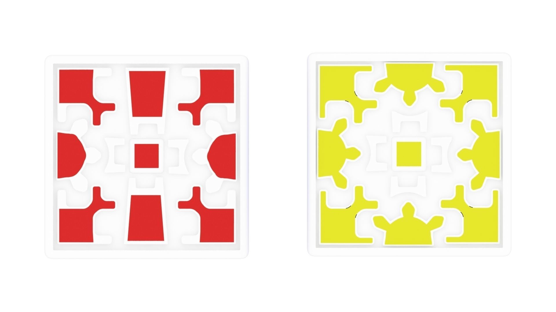 Gear Cubes 3D model_11