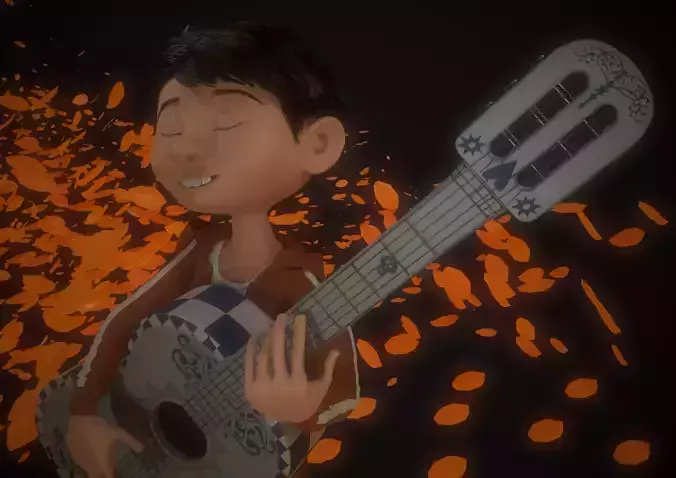 Coco - Miguel y Dante 3D print model 3D model