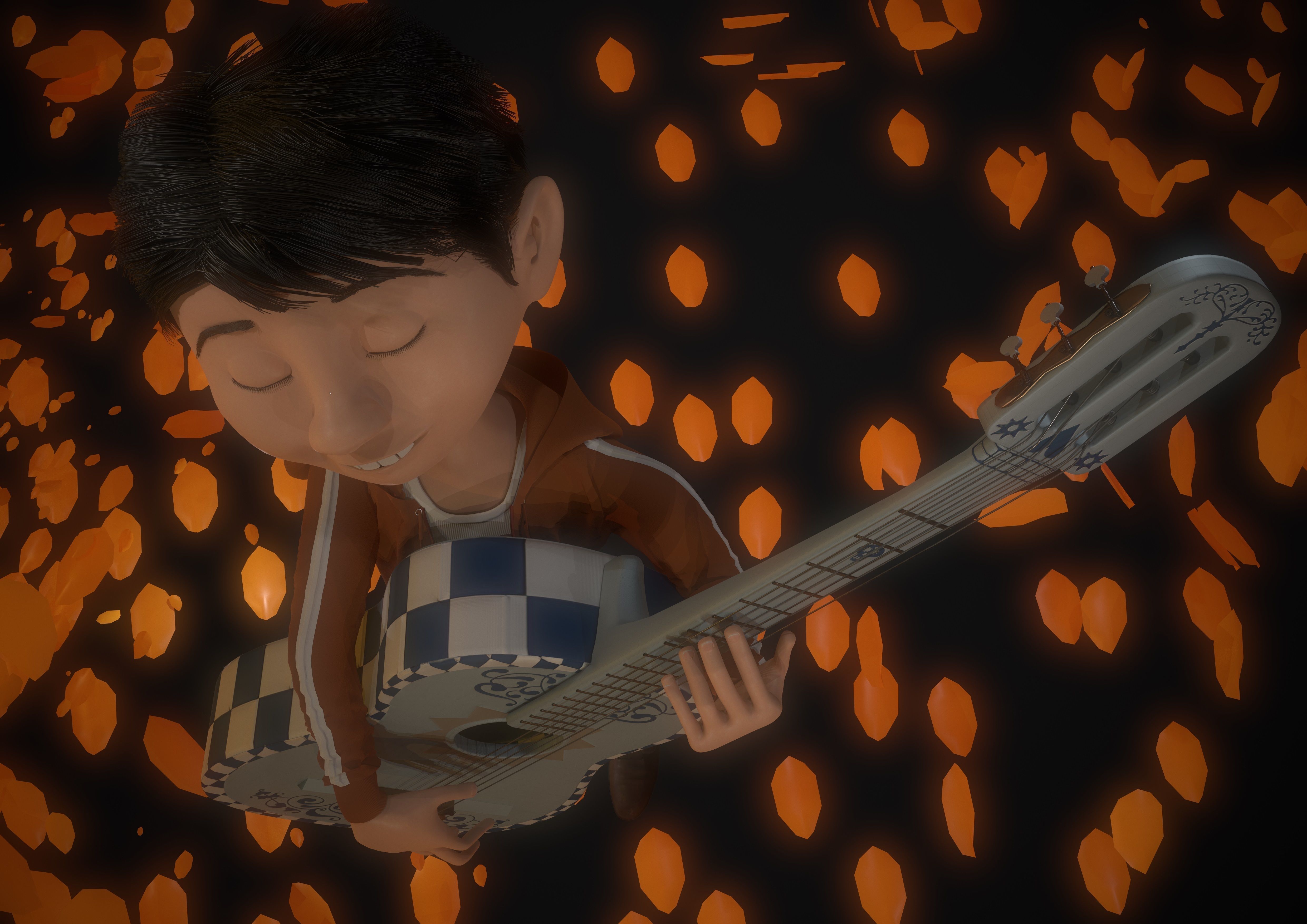 Coco - Miguel y Dante 3D print model 3D model_6