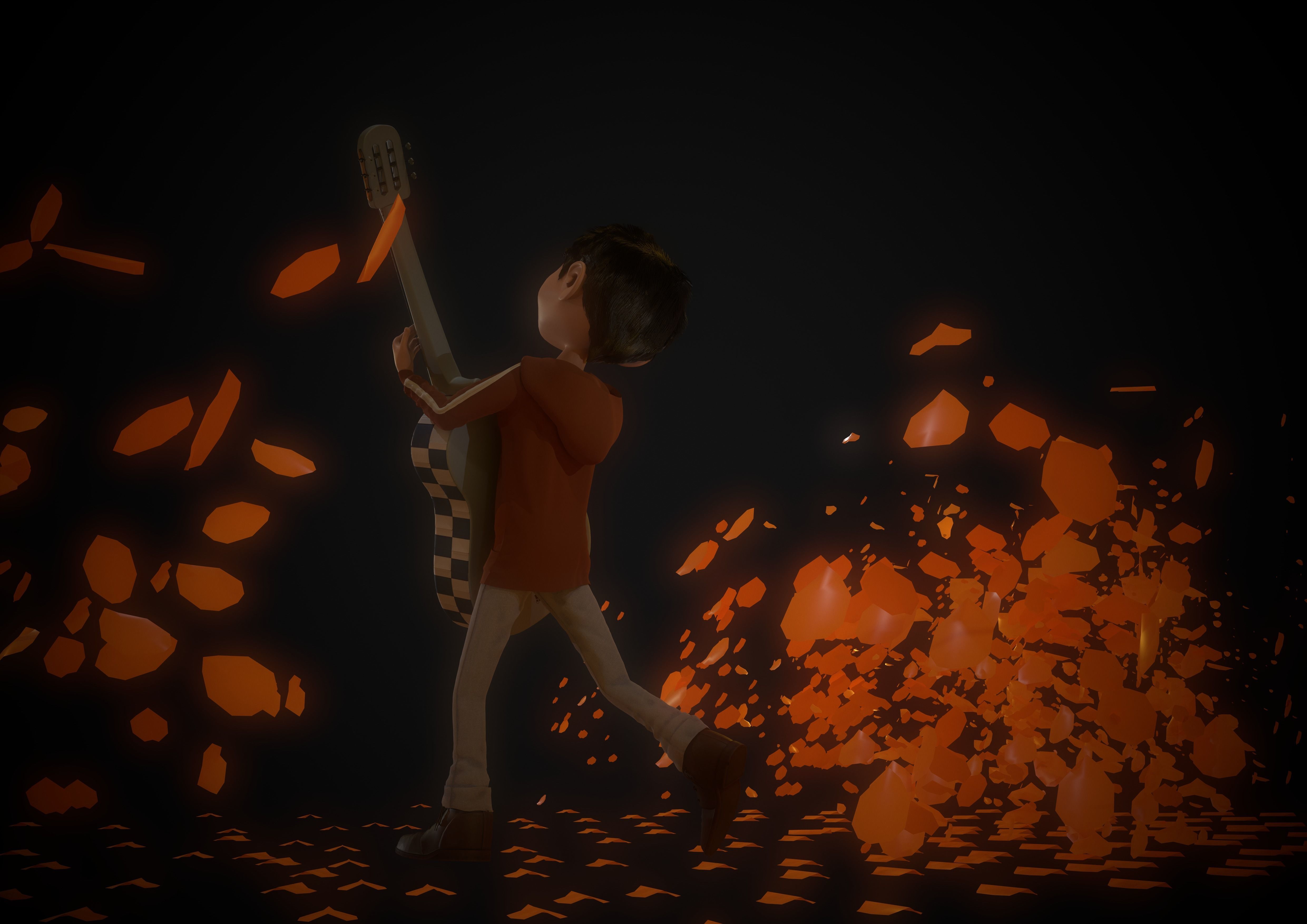 Coco - Miguel y Dante 3D print model 3D model_4