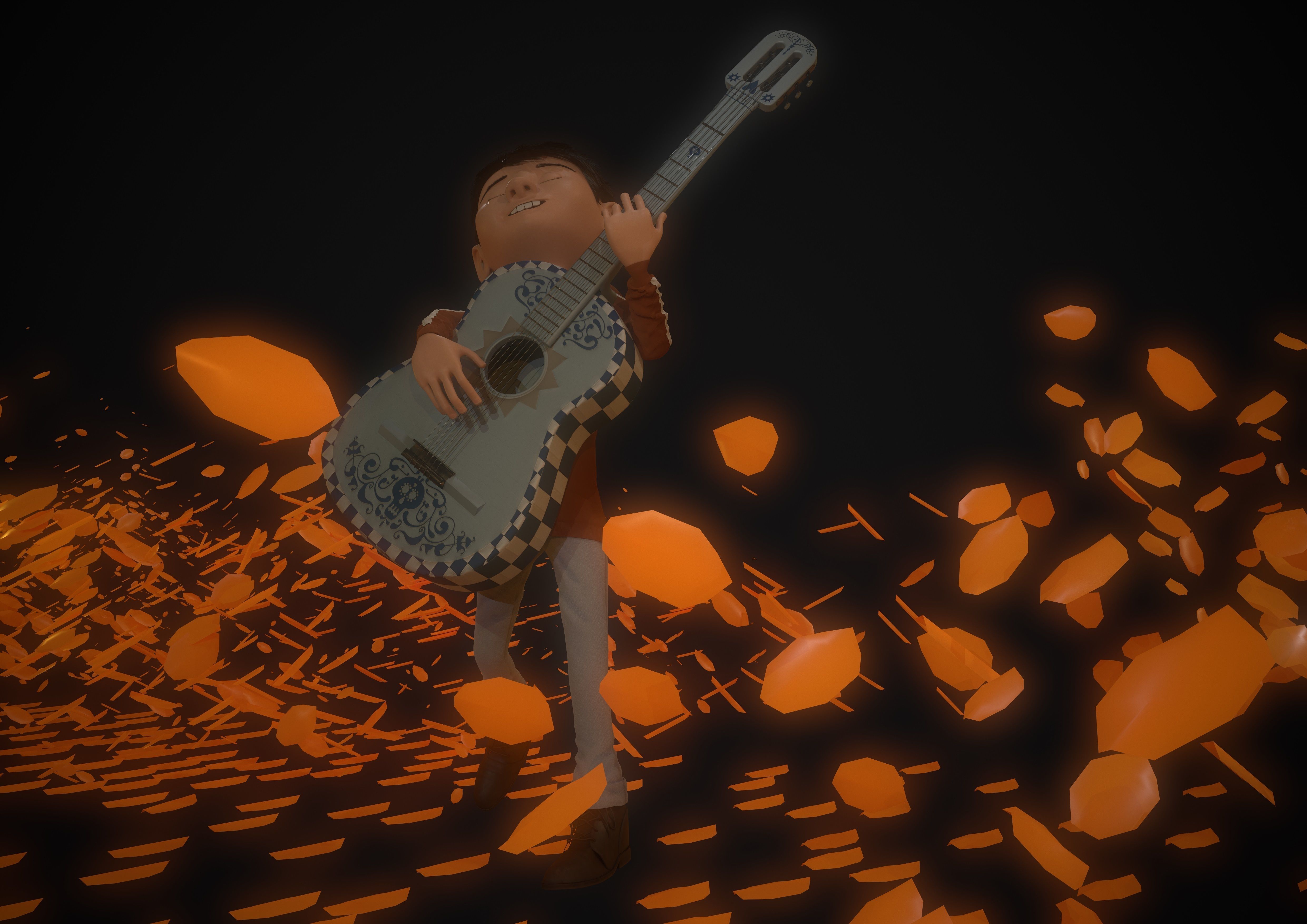 Coco - Miguel y Dante 3D print model 3D model_2