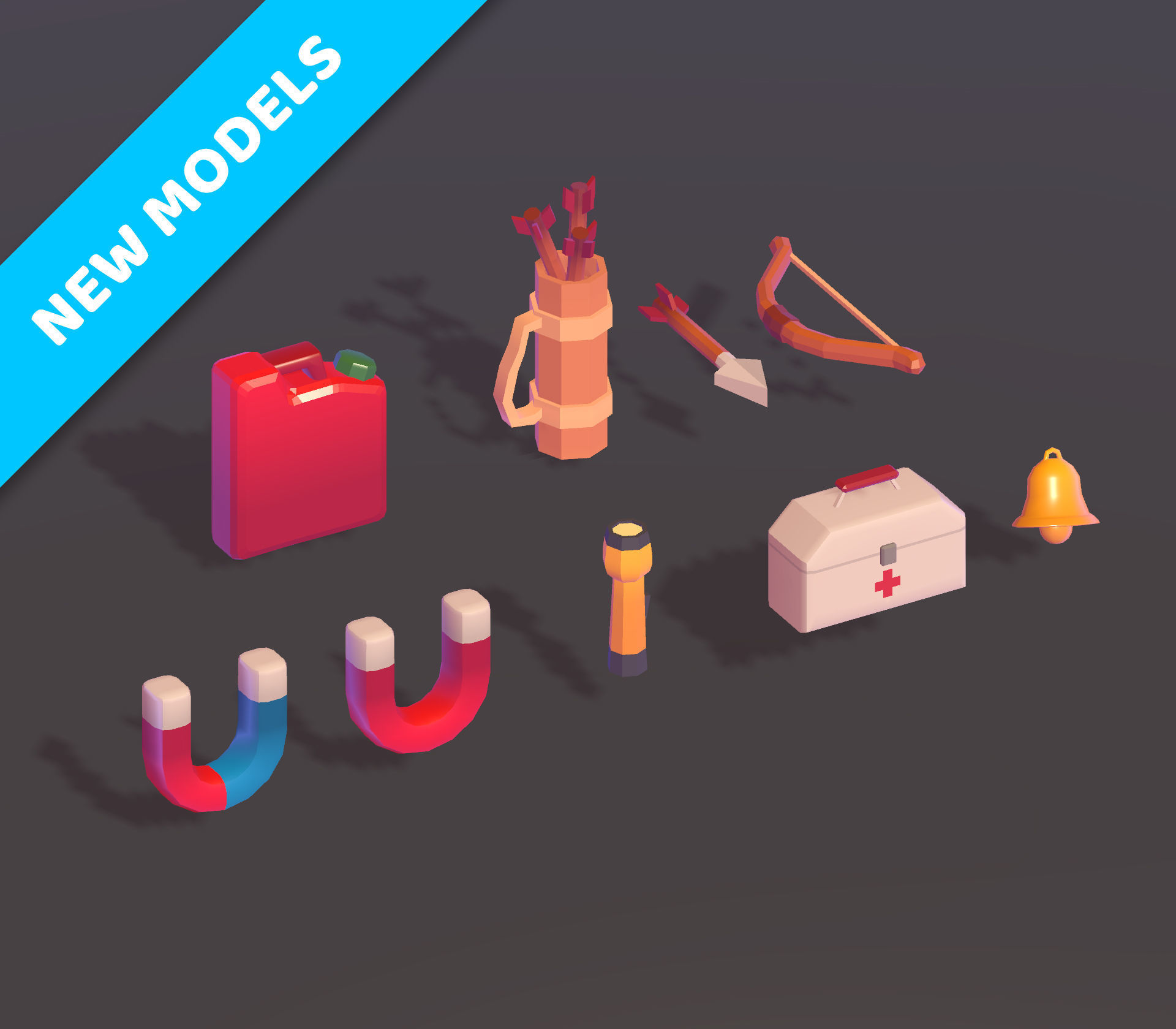 Low Poly Loot Pack Low-poly 3D model_8