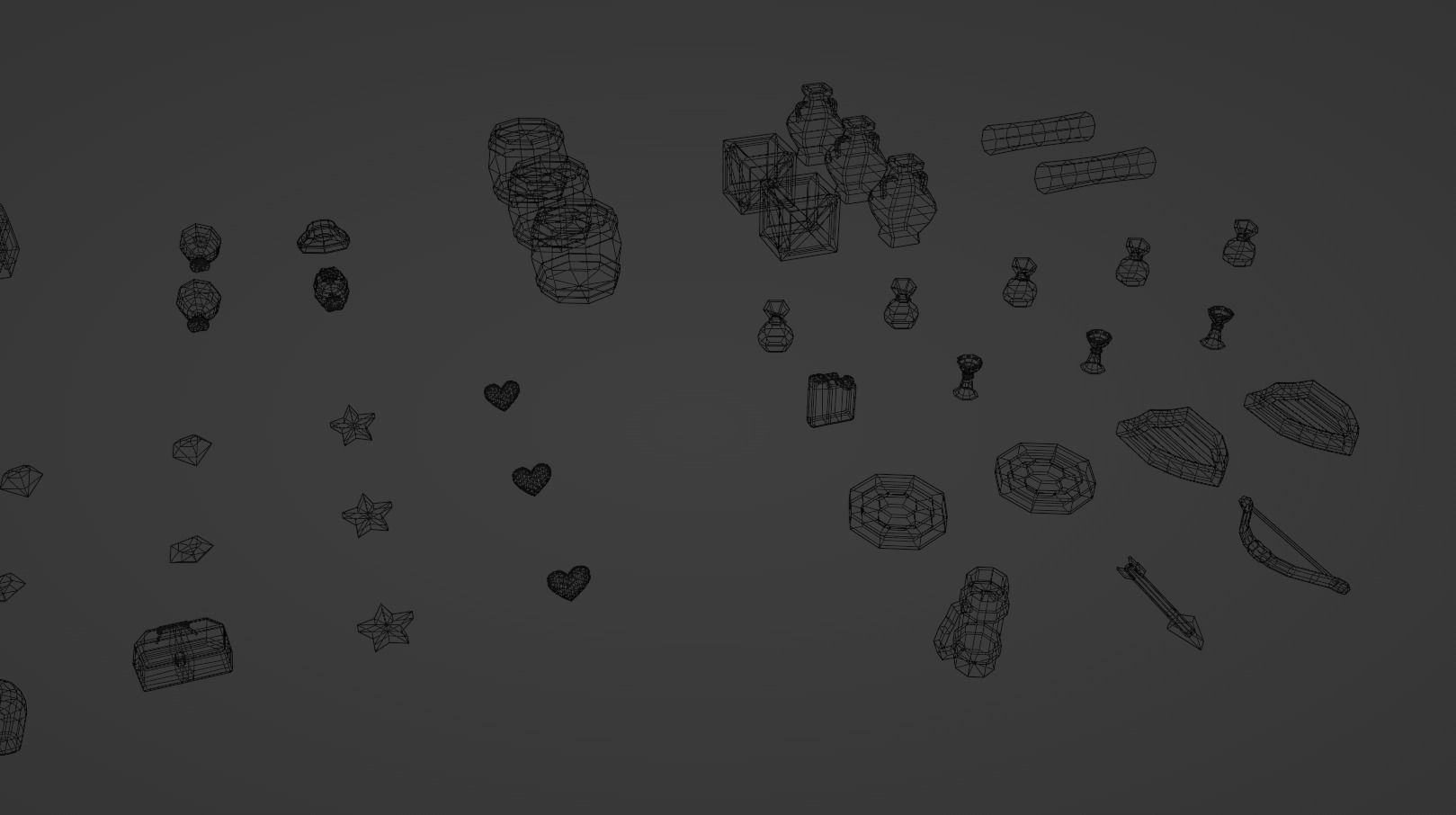 Low Poly Loot Pack Low-poly 3D model_12
