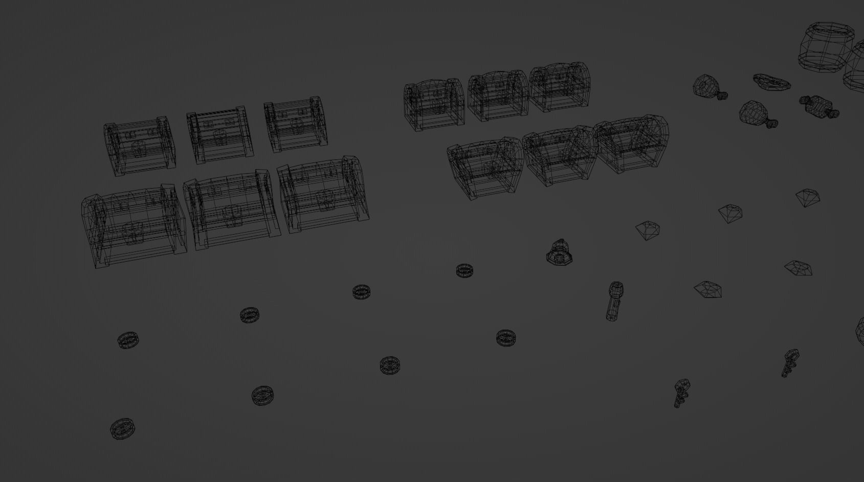 Low Poly Loot Pack Low-poly 3D model_11