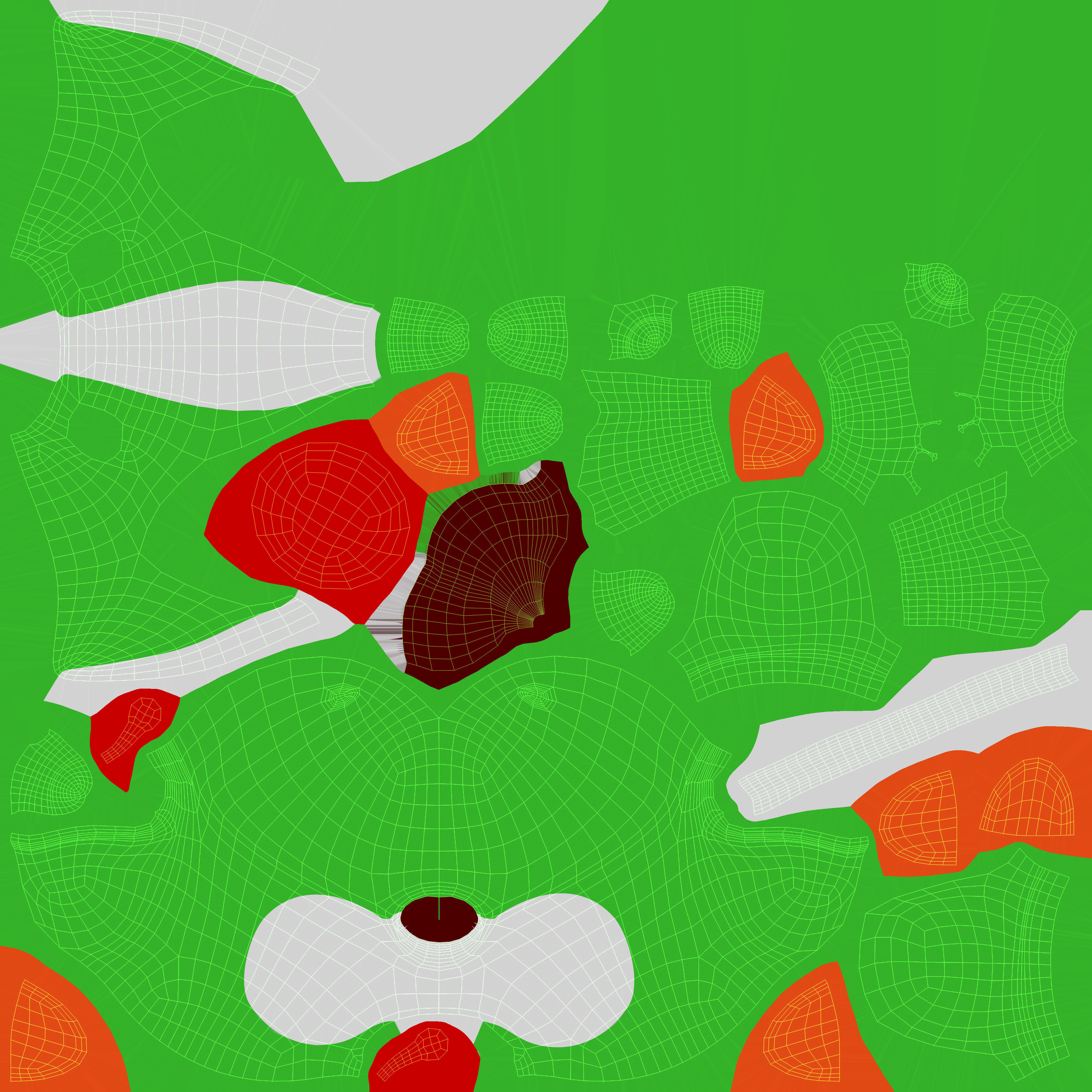 Mario And Yoshi From Game Low-poly 3D model_52