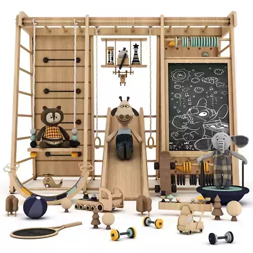 toys and furniture set 