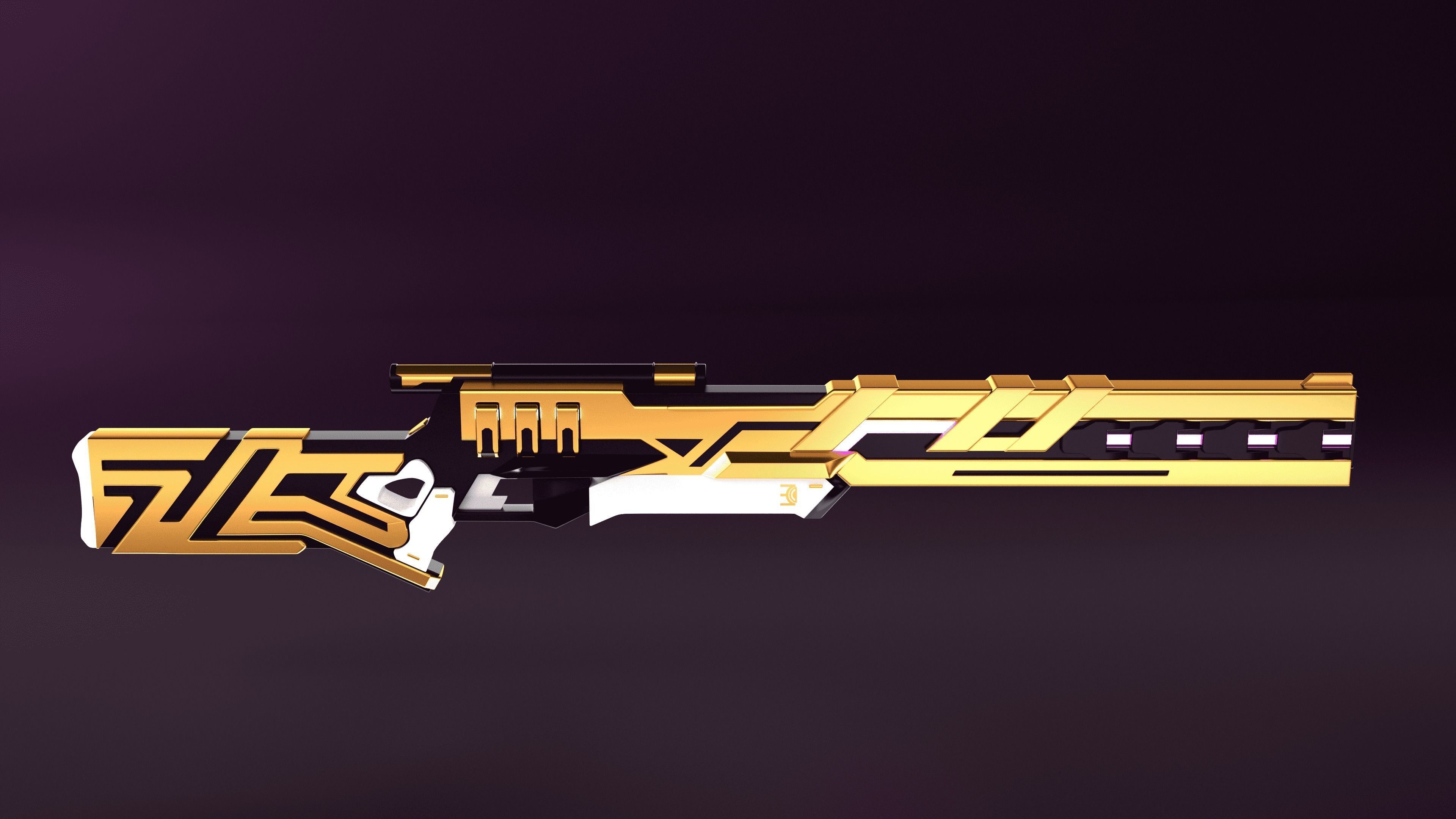 CHAMBER SNIPER TOUR DE FORCE VALORANT 3D model_4