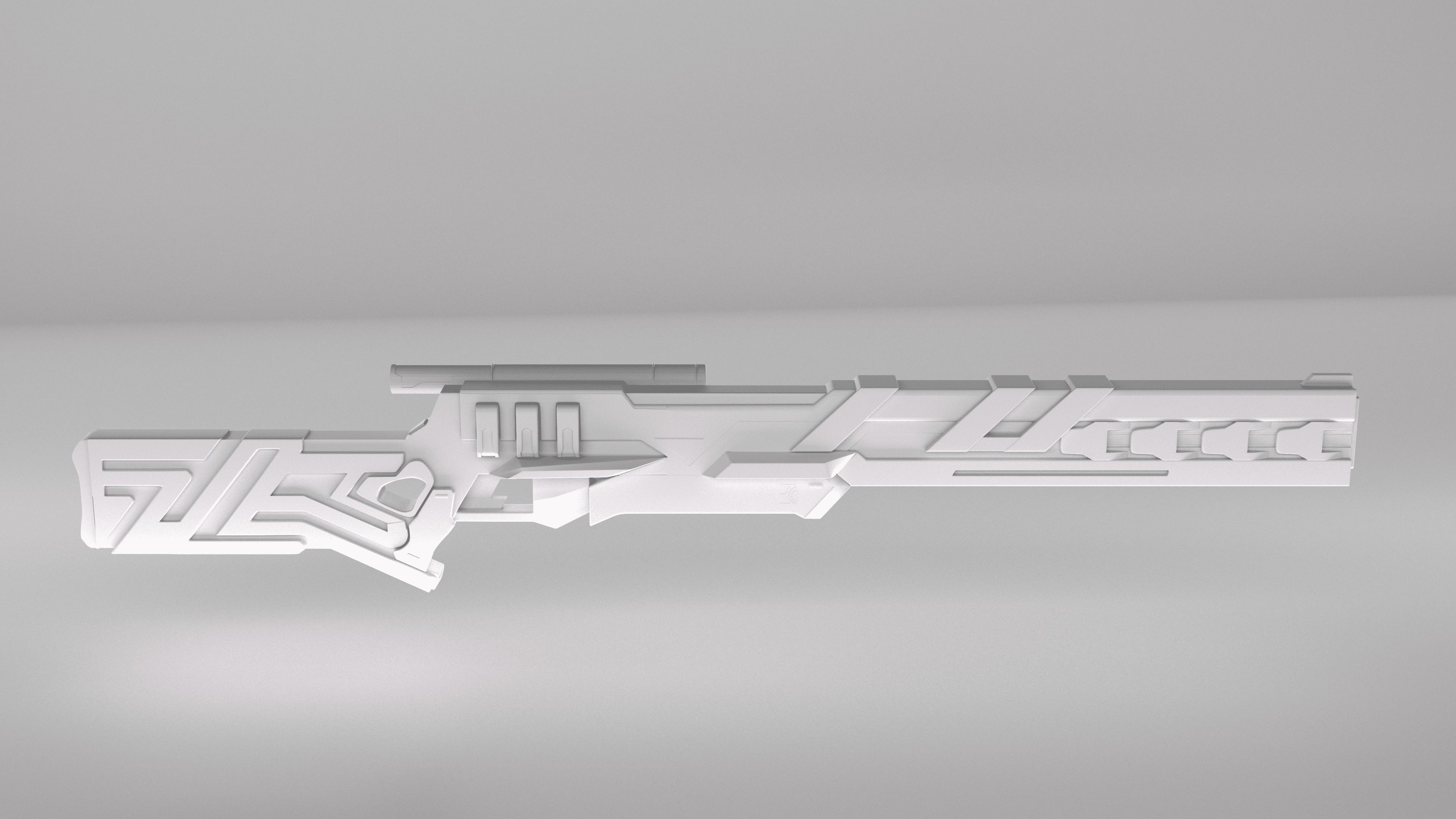 CHAMBER SNIPER TOUR DE FORCE VALORANT 3D model_2