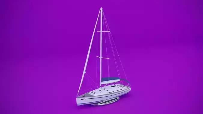 yacht for decoration