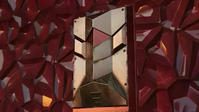 Magic Box Game asset Low-poly 3D model 3D model