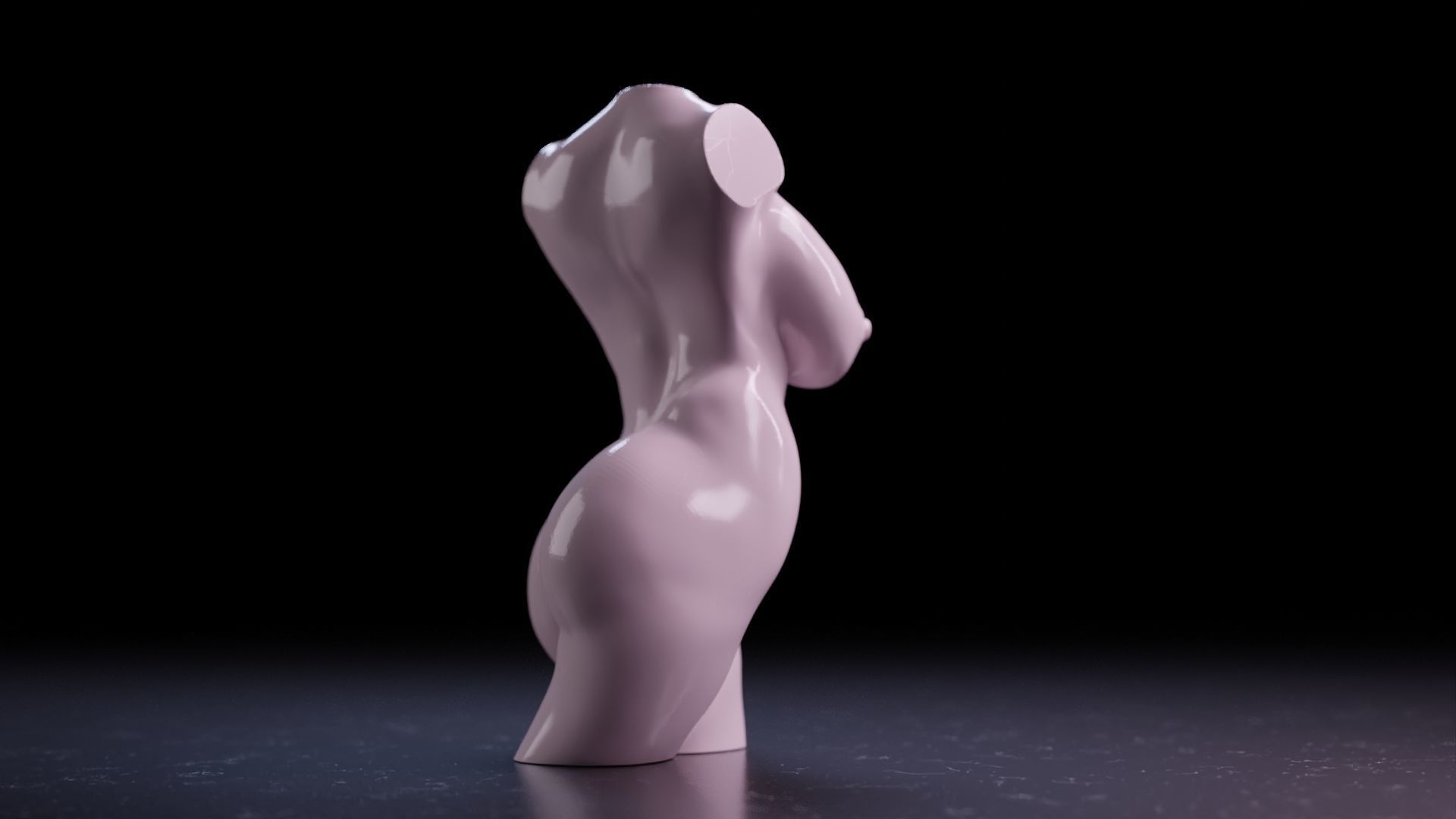 Sexy Woman Statue 12 3D print model_13