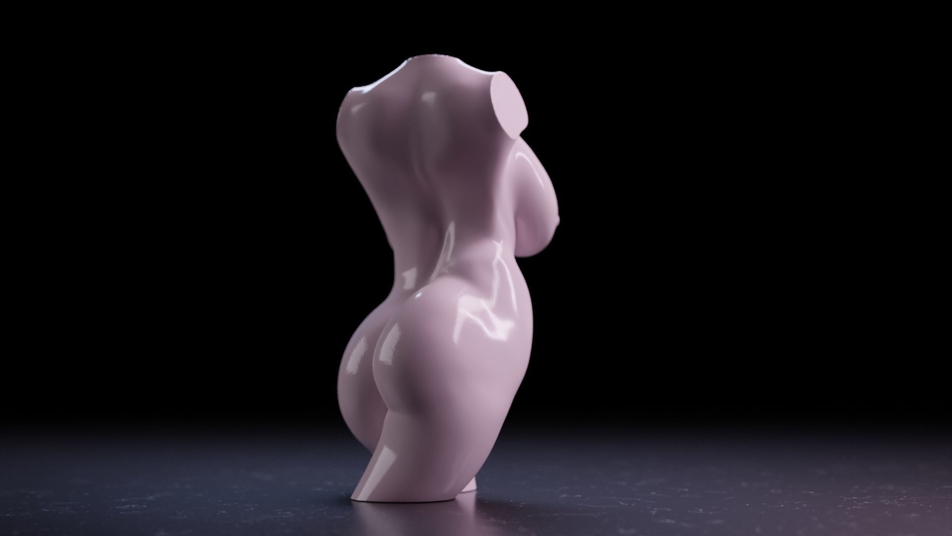 Sexy Woman Statue 12 3D print model_14