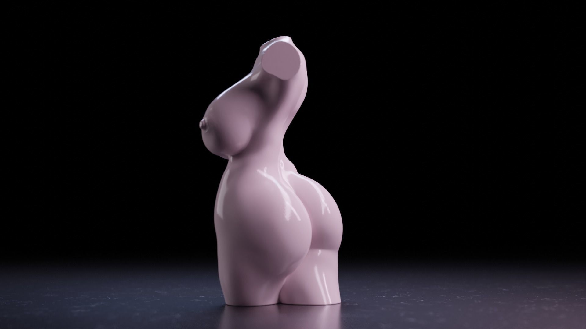 Sexy Woman Statue 12 3D print model_22