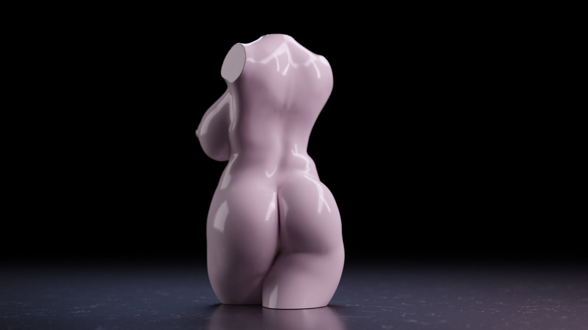 Sexy Woman Statue 12 3D print model_16