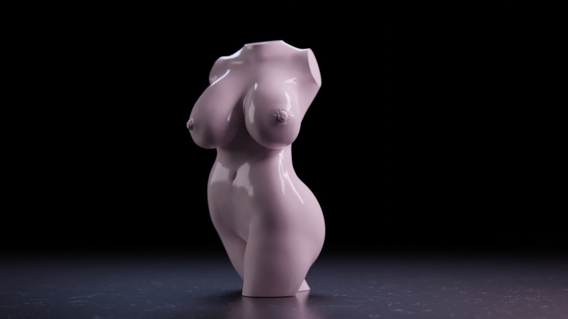 Sexy Woman Statue 12 3D print model_26