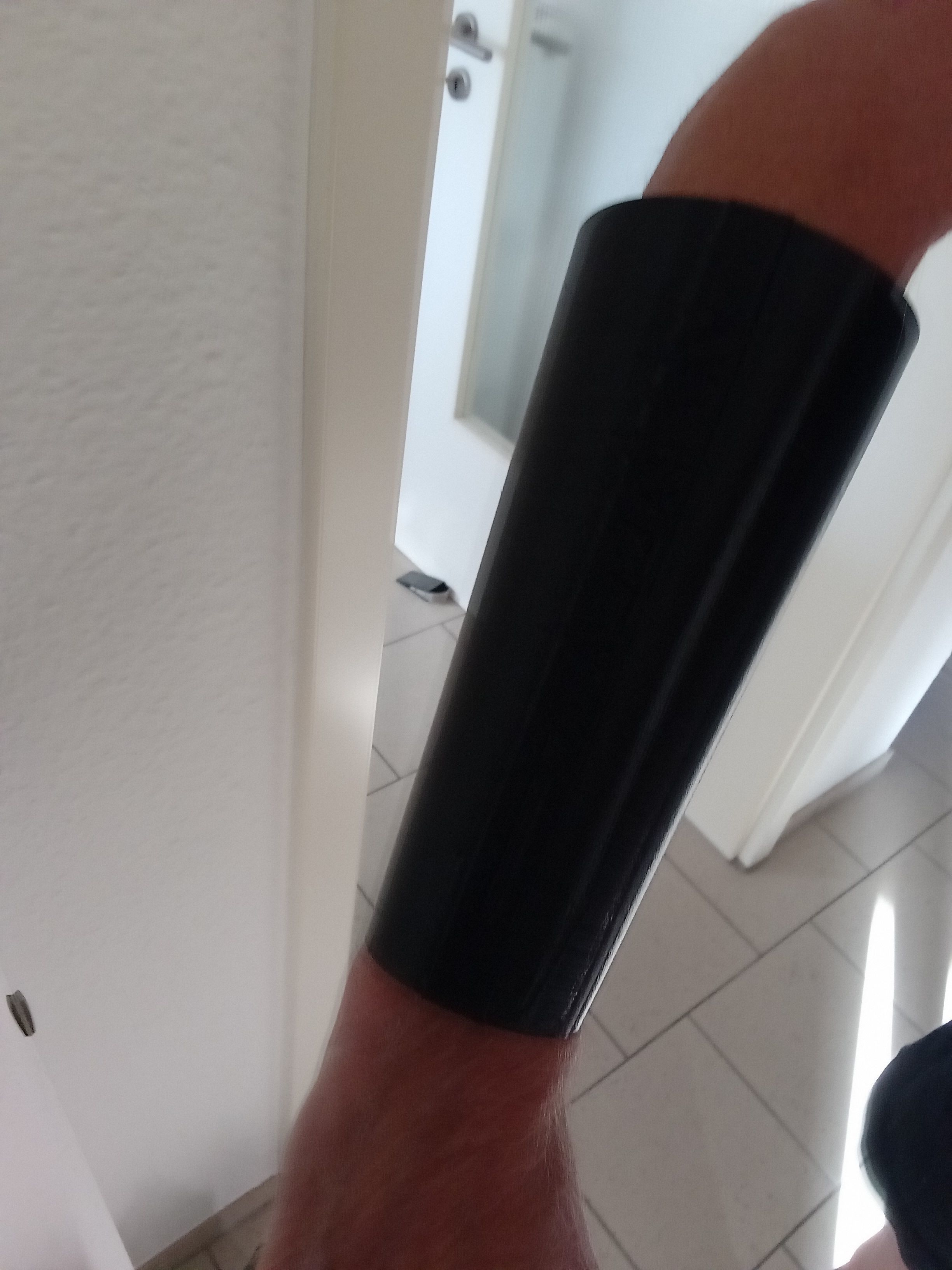 Viking forearm armor 3D print model_2
