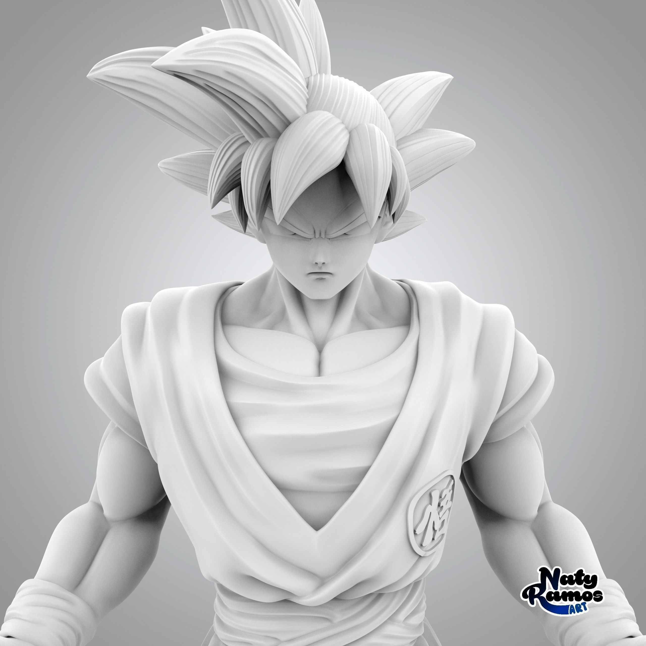 GOKU dragon ball 3D print model_7
