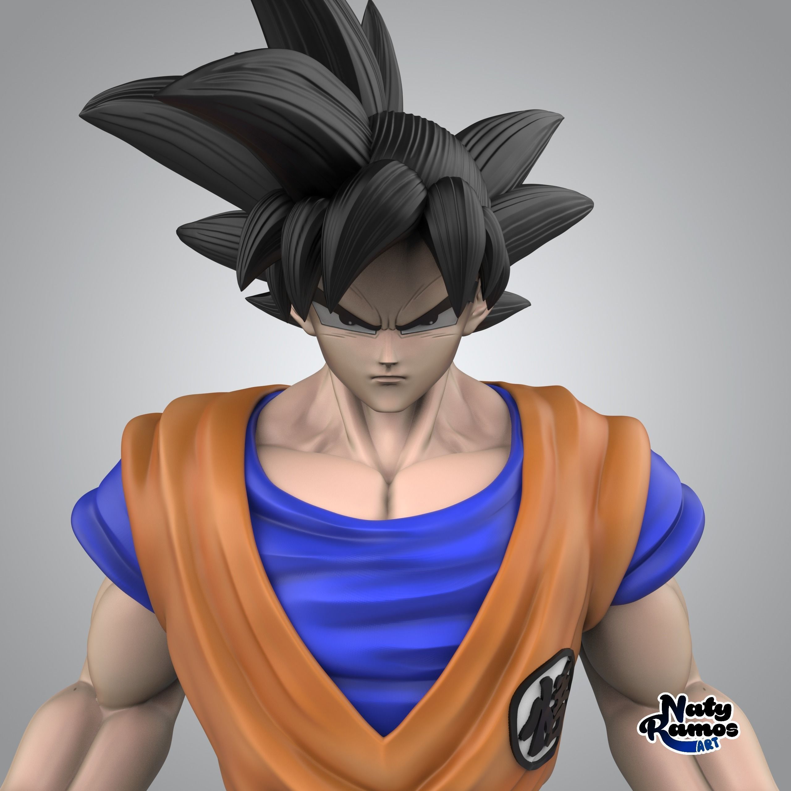 GOKU dragon ball 3D print model_4