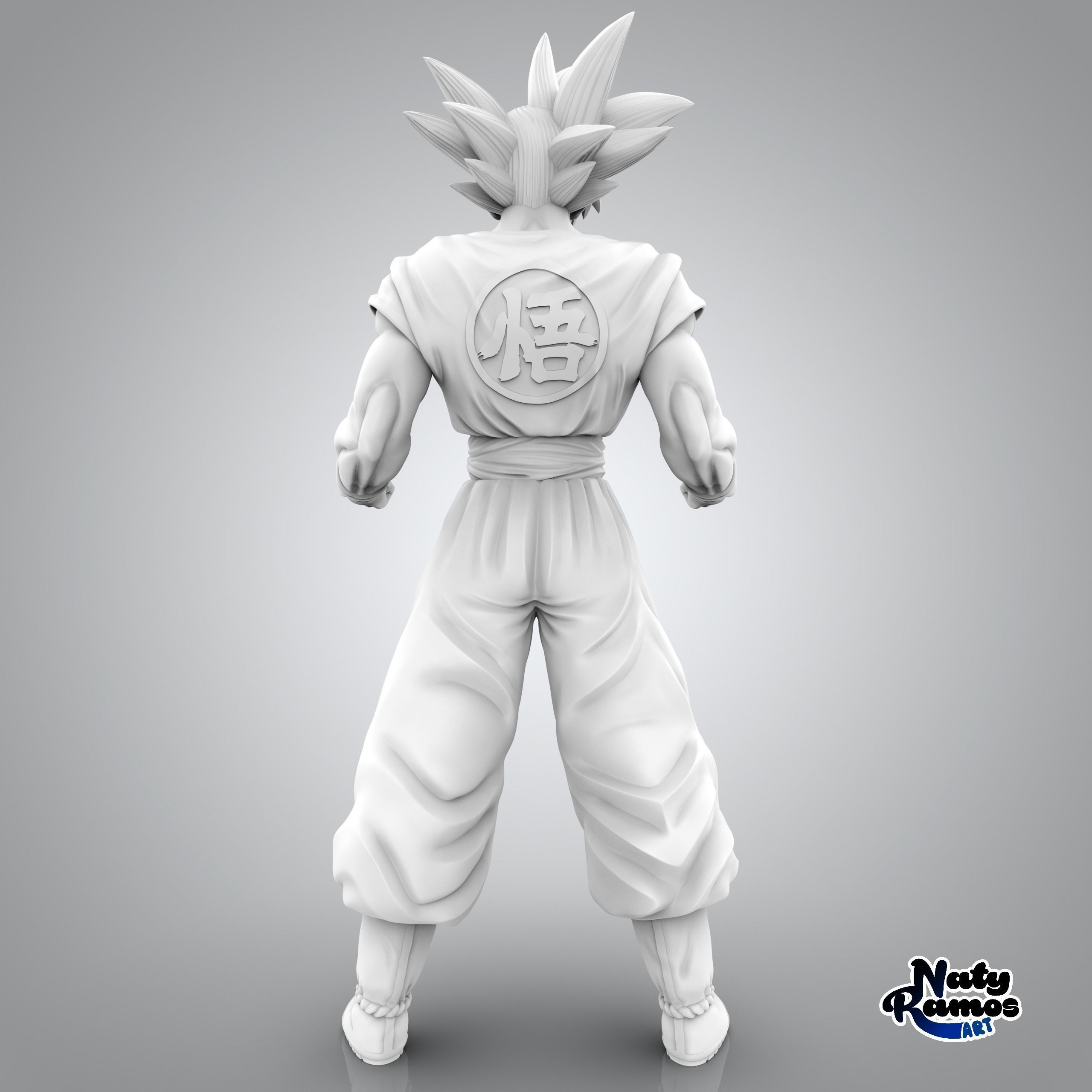 GOKU dragon ball 3D print model_9