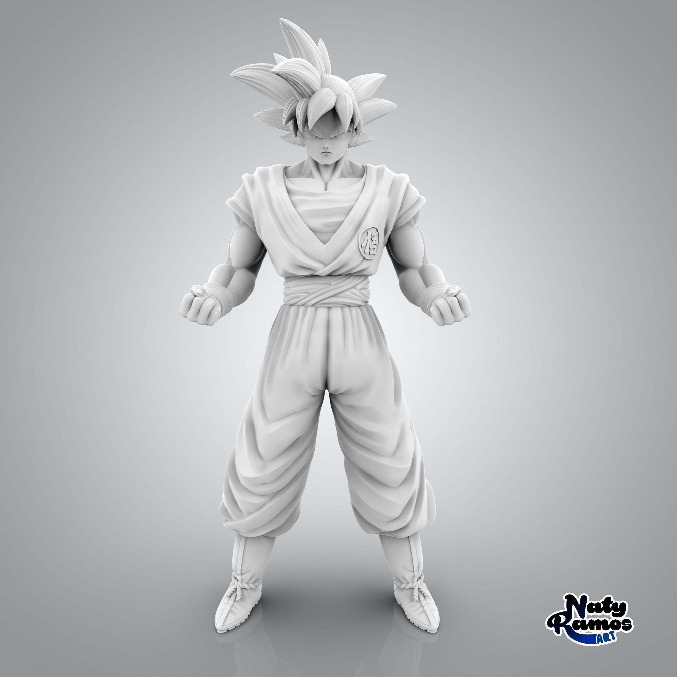 GOKU dragon ball 3D print model_6