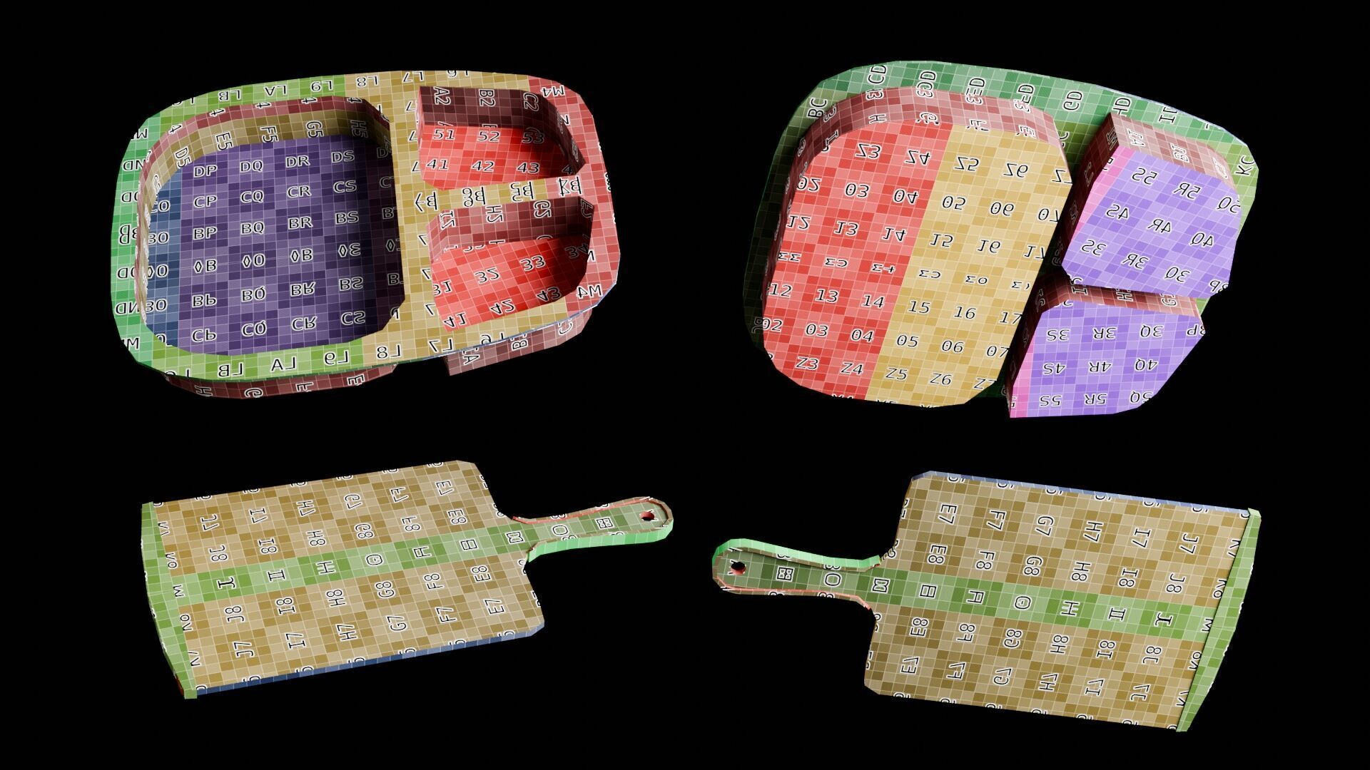 Camping Cookware Set Low-poly 3D model_40