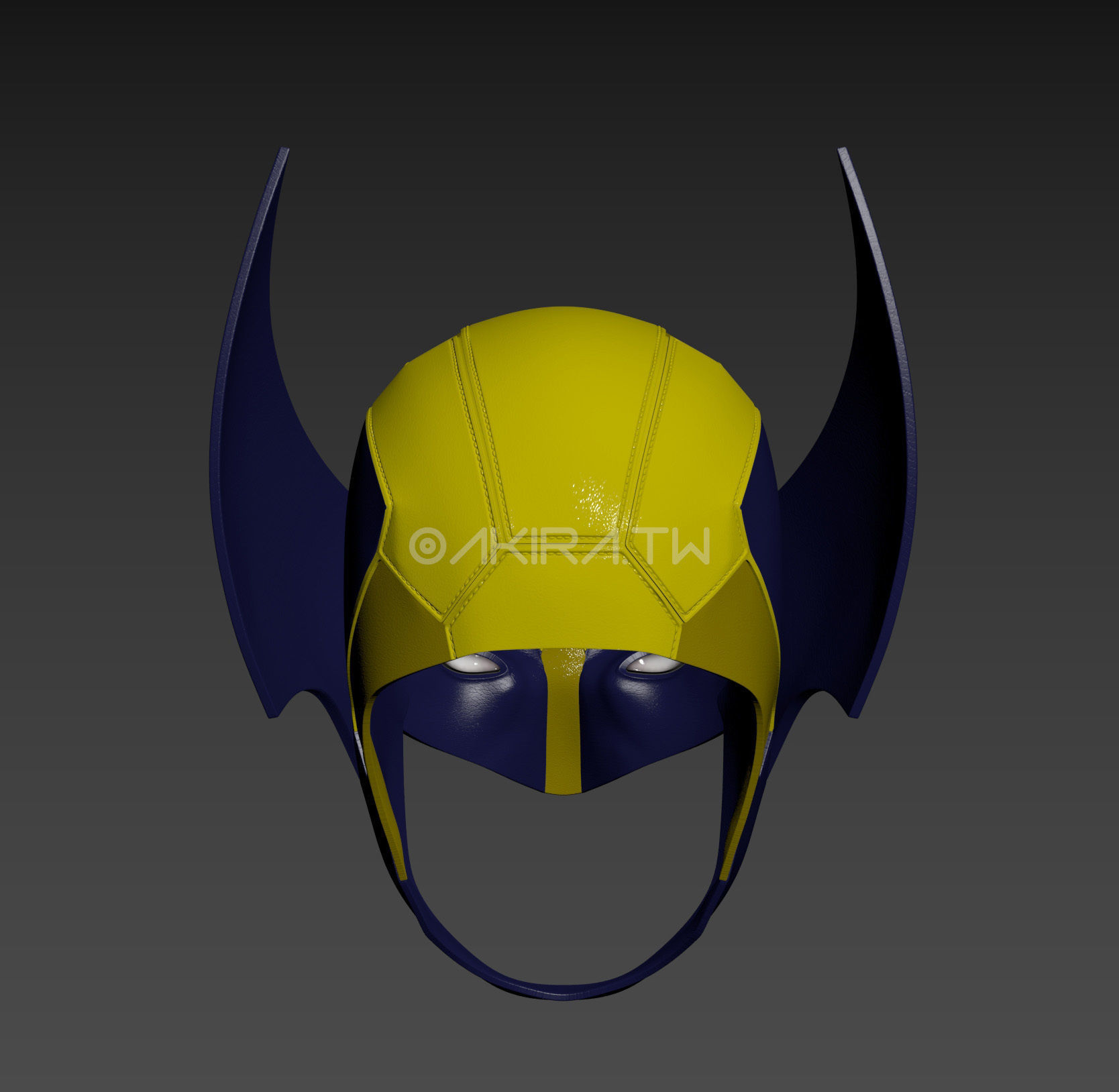 Wolverine Helmet Mask Future Revolution Cosplay 3D print model_4