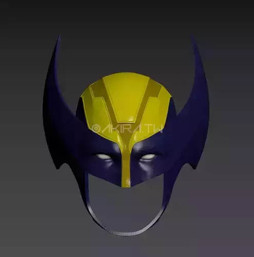 Wolverine Helmet Mask Future Revolution Cosplay 3D print model