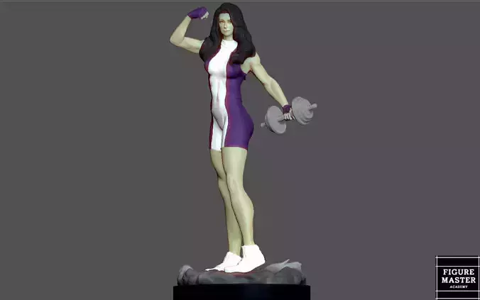 SHEHULK MARVEL DRAMA MCU 3D PRINT