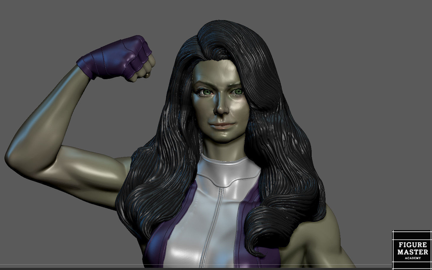 SHEHULK MARVEL DRAMA MCU 3D PRINT 3D print model_15