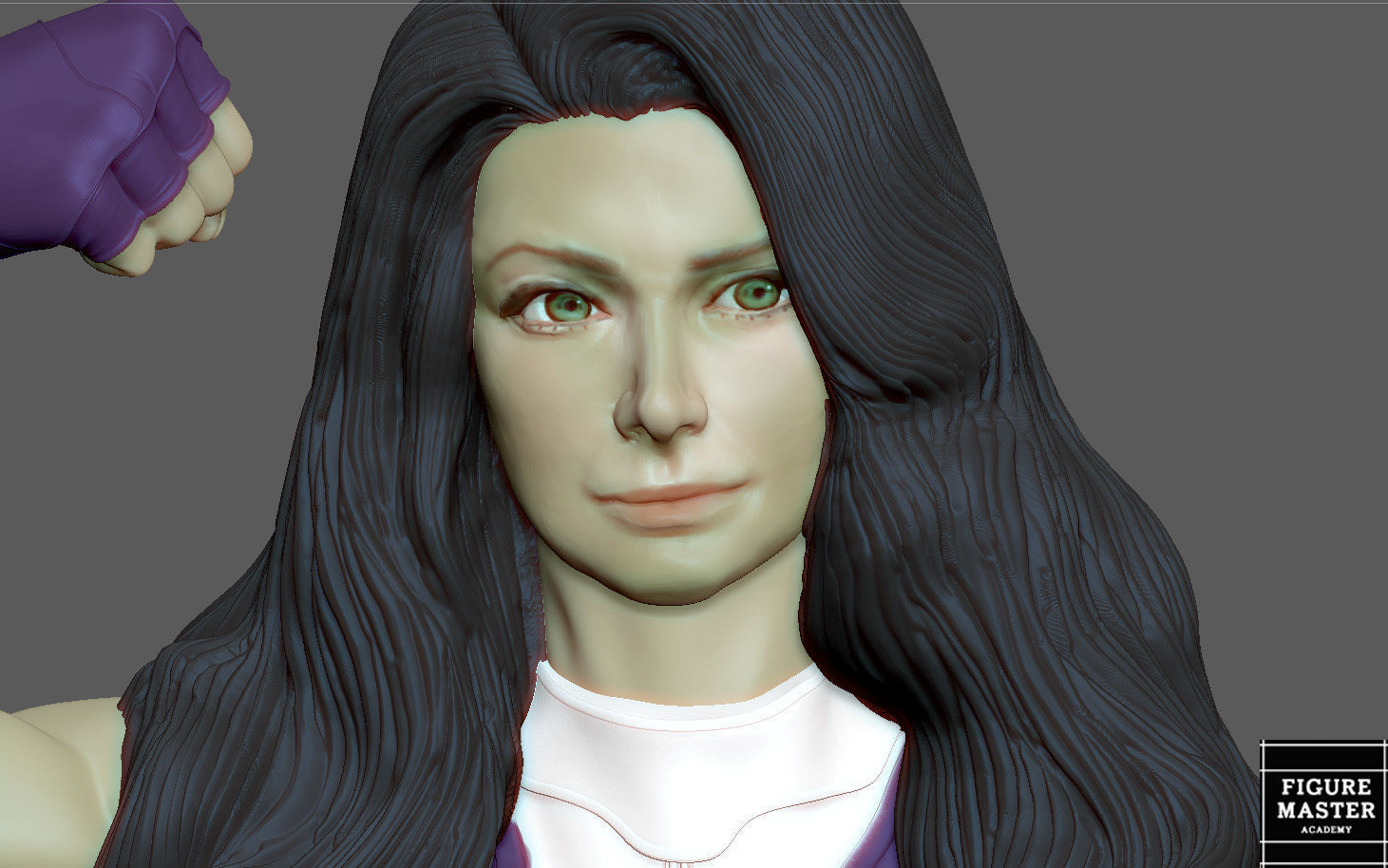 SHEHULK MARVEL DRAMA MCU 3D PRINT 3D print model_12