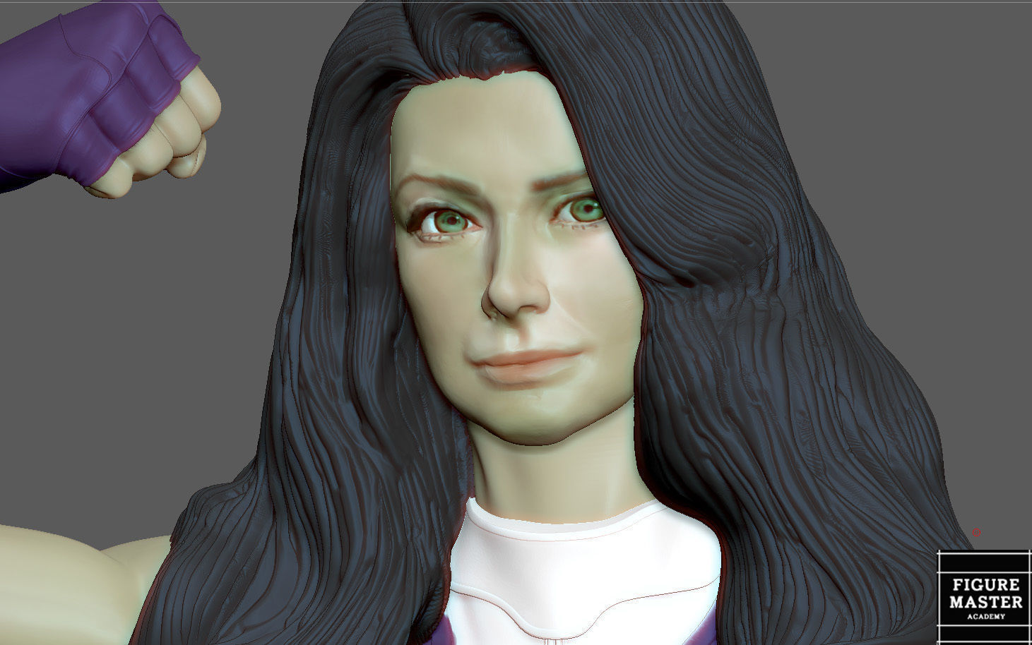 SHEHULK MARVEL DRAMA MCU 3D PRINT 3D print model_13