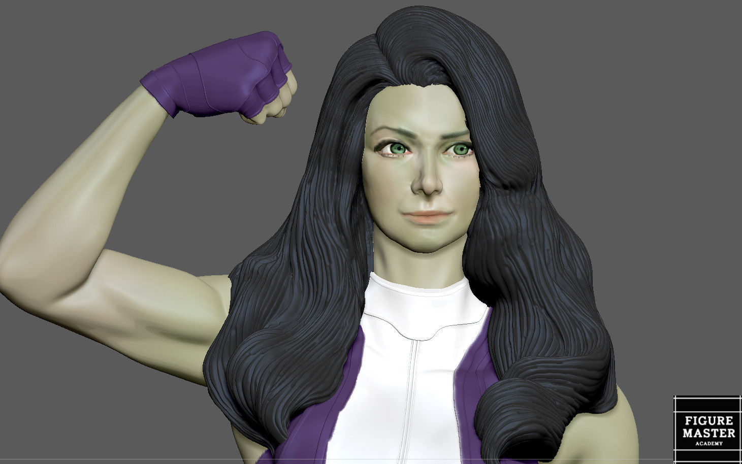 SHEHULK MARVEL DRAMA MCU 3D PRINT 3D print model_1
