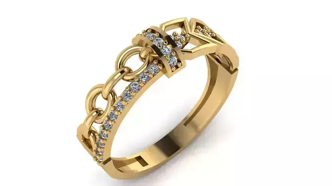 wedding Ring cocktail gemstone printable collection D 003