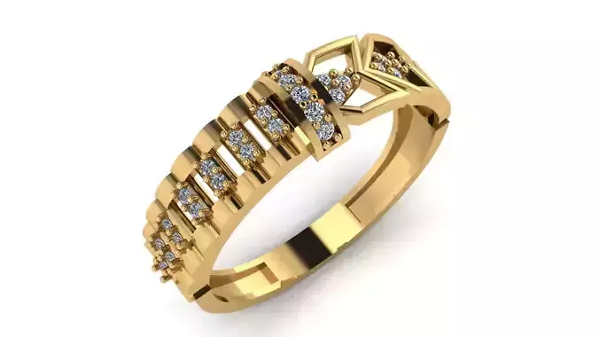 wedding Ring cocktail gemstone printable collection D 005