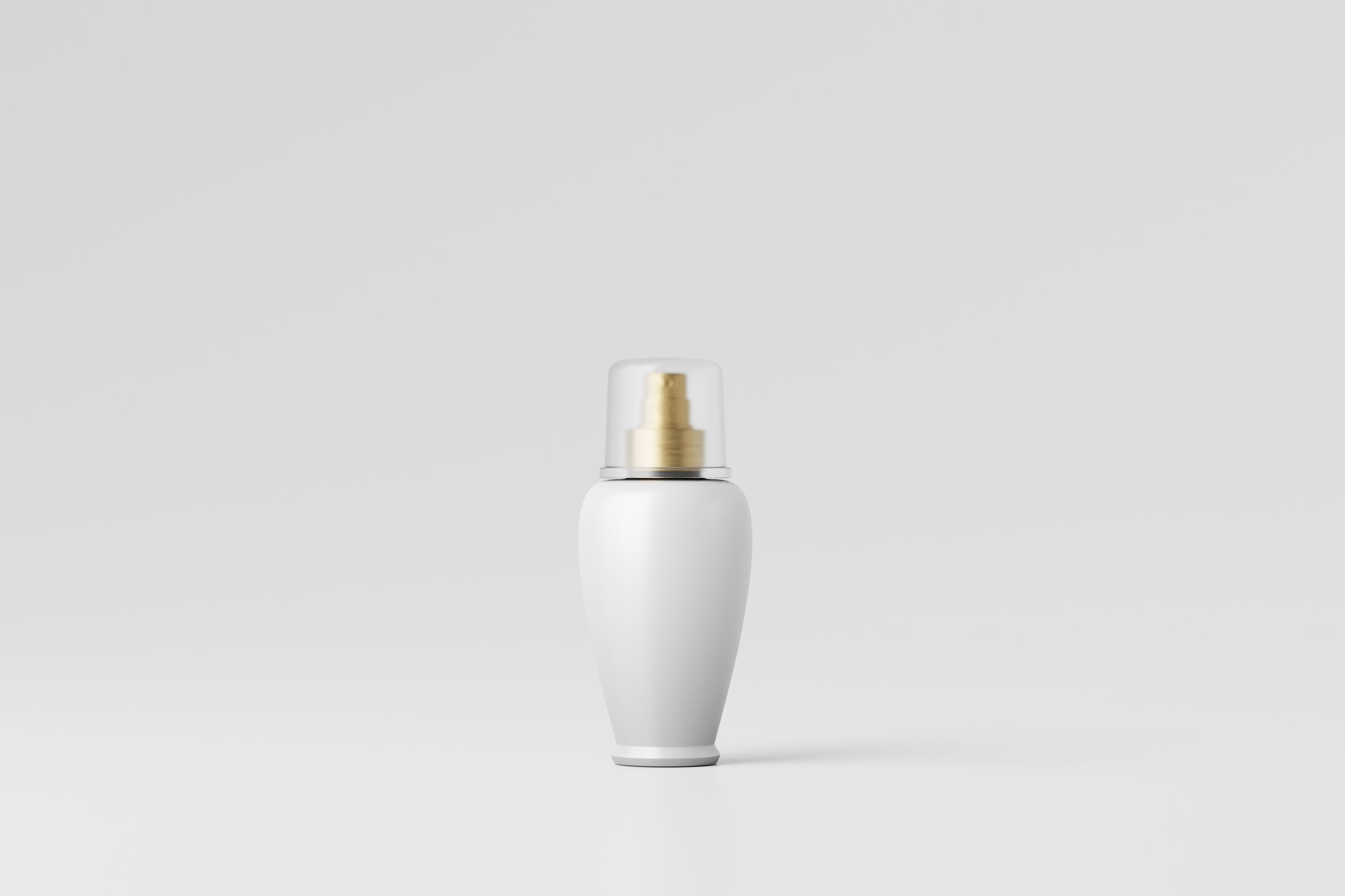 Bottle and tube cosmetic collection Low-poly 3D model_6
