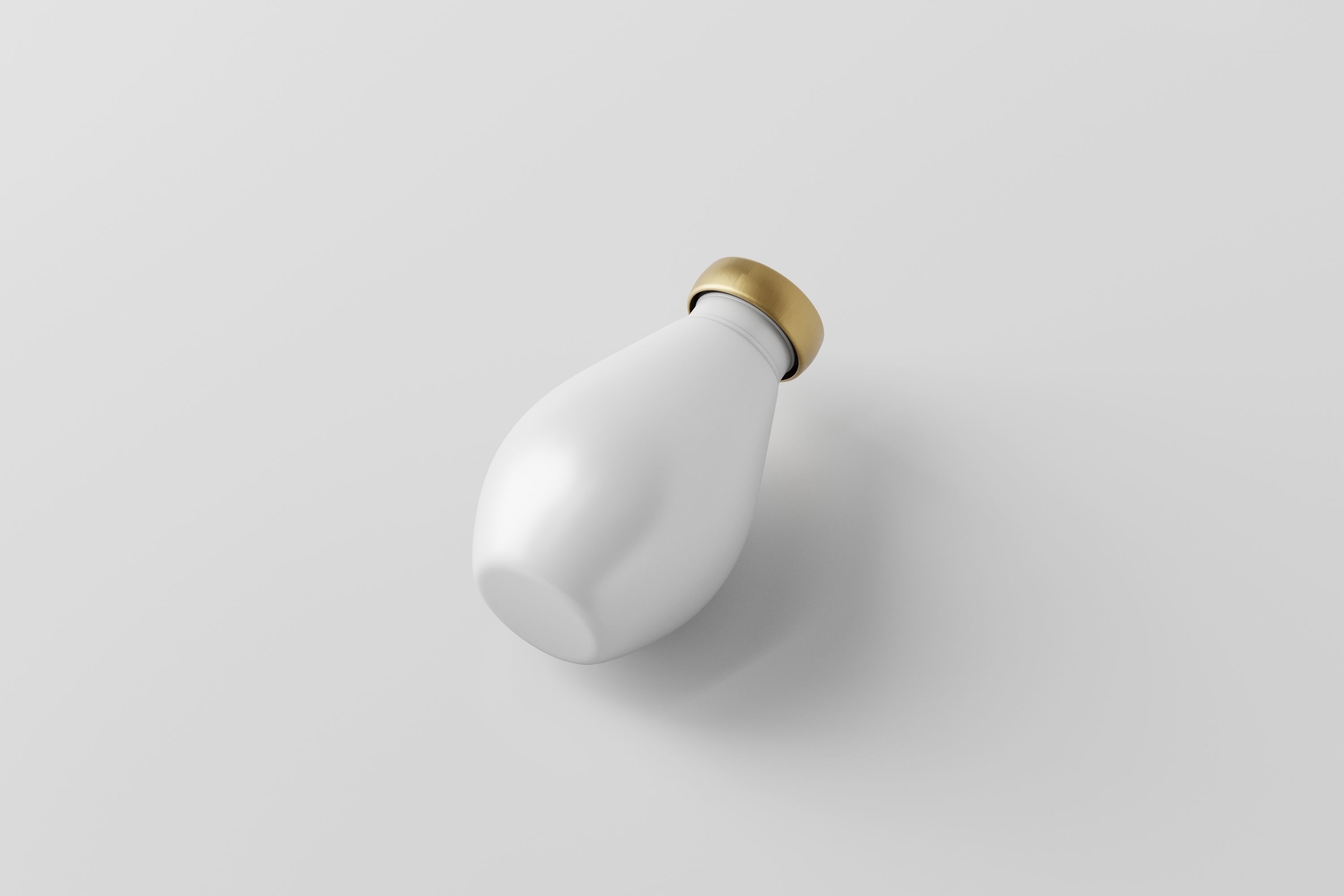 Bottle and tube cosmetic collection Low-poly 3D model_11