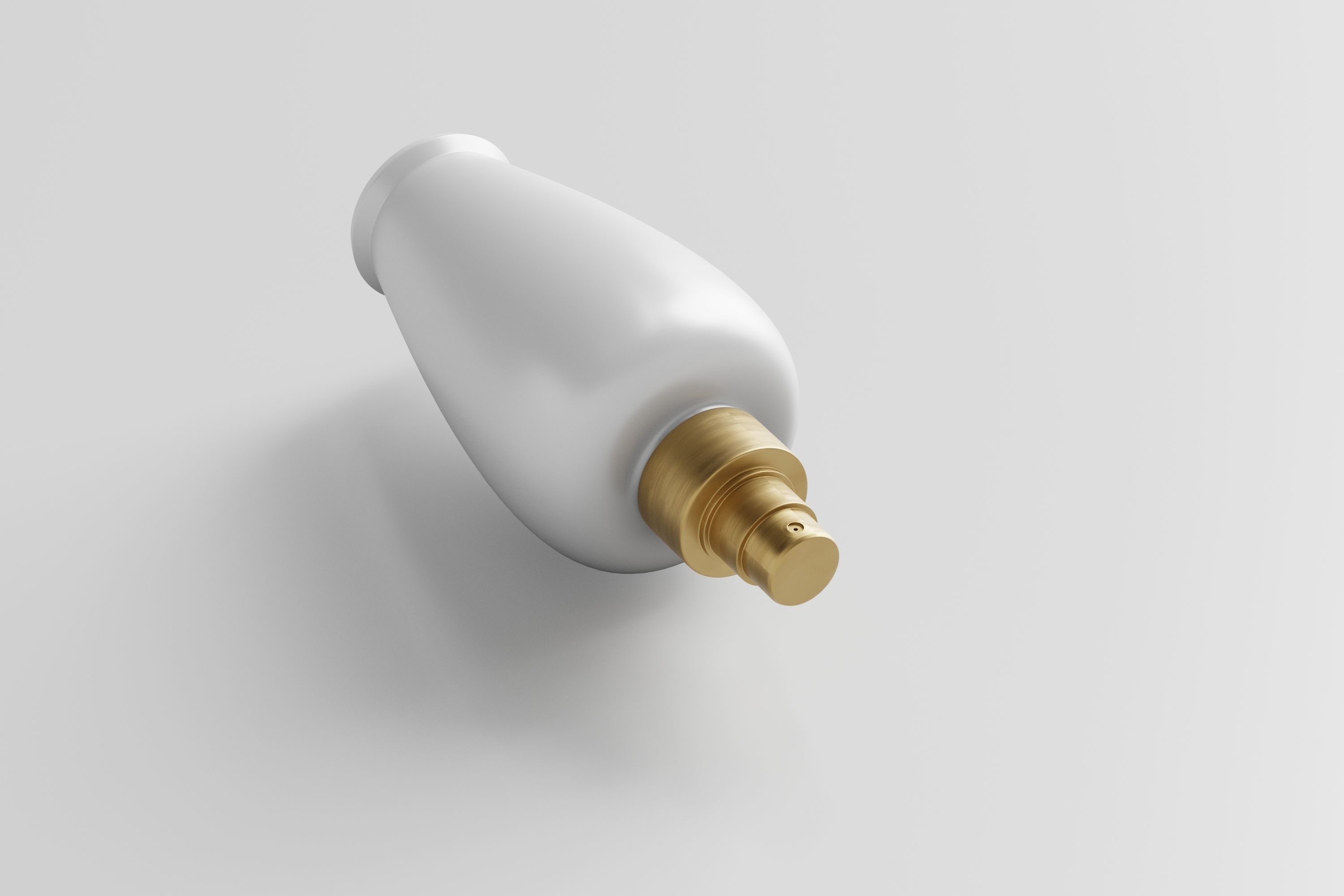 Bottle and tube cosmetic collection Low-poly 3D model_15