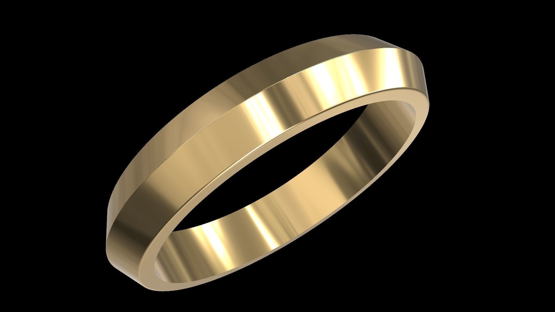4 sizes wedding band 77stl verified 3D print model_10
