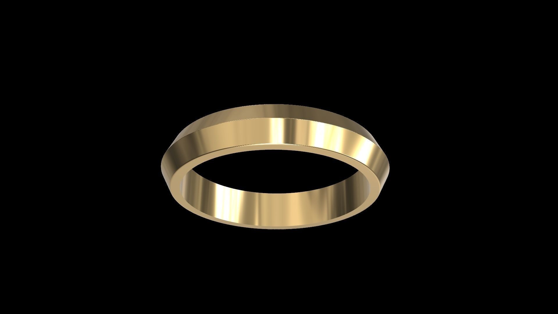 4 sizes wedding band 77stl verified 3D print model_6
