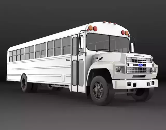 Carpenter School Bus  3D model