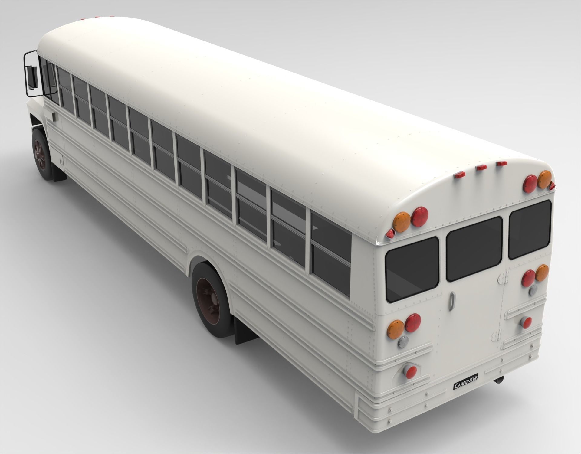 Carpenter School Bus  3D model_12