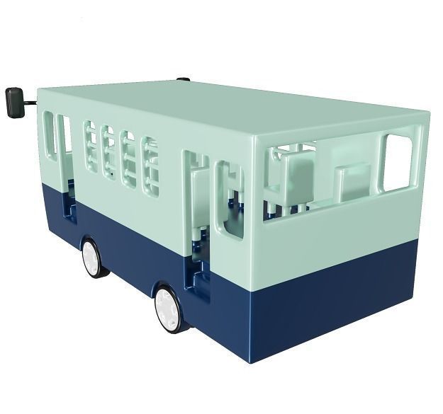 Infant School Bus 3D model_3