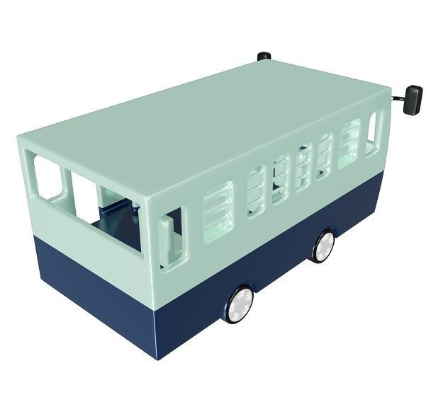 Infant School Bus 3D model_2