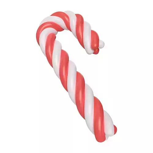 Cartoon Candy Cane