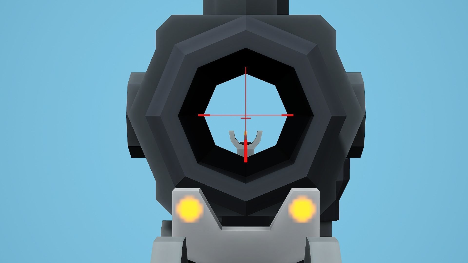 Galil Tactical - Low Poly Mobile Ready Low-poly 3D model_8