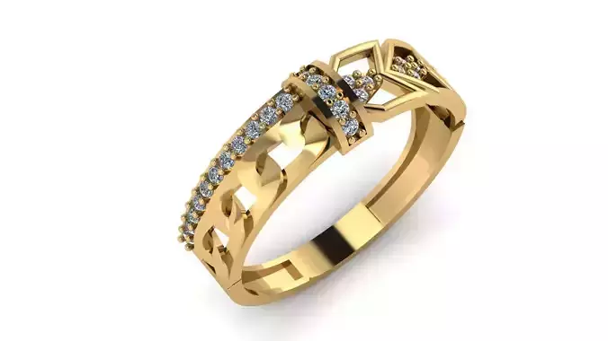 wedding Ring cocktail gemstone printable collection D 022